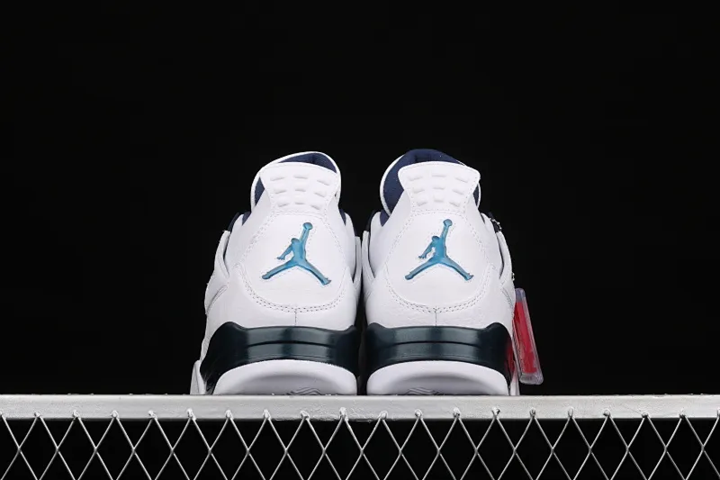 All Categories Air Jordan Jordan Series Basketball Shoes Air Jordan 4 Pure Original Air Jordan 4 Retro LS AJ4 Joe 4 Columbia Blue First Layer Basketball Shoes 314254-107